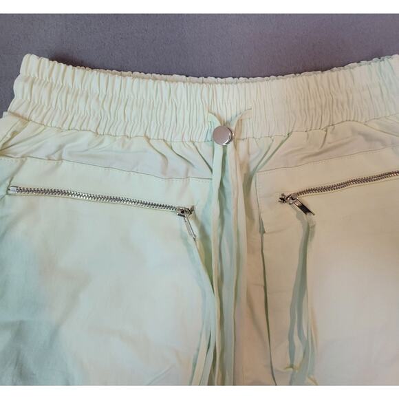 NWT Zara Women’s Cargo Mini Skirt Yellow XS Style 3067/421 Utility Pocket - Picture 7 of 11